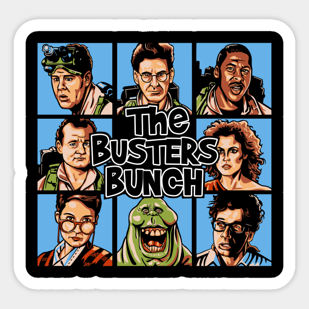 the Busters Bunch Sticker by BER